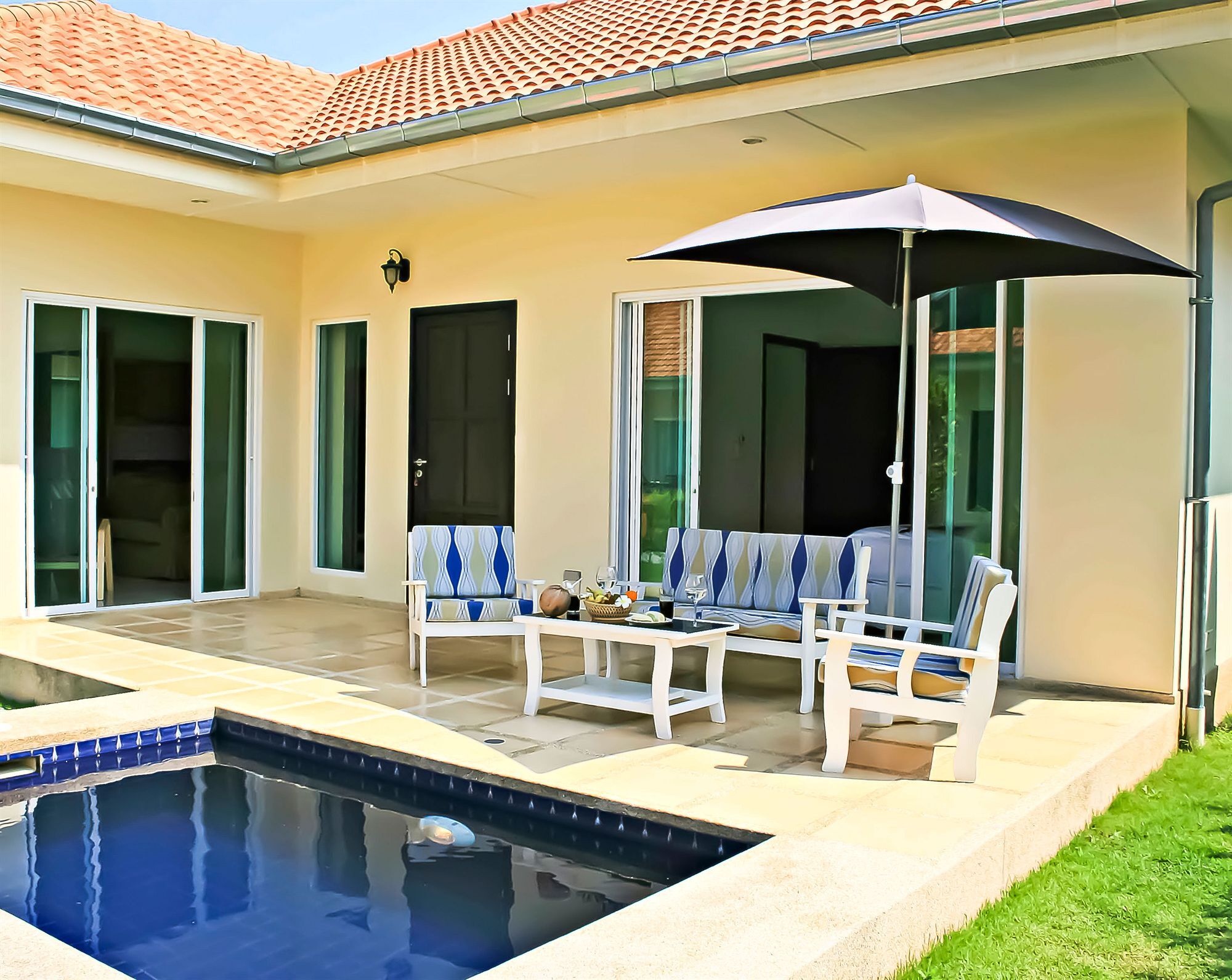 Garden Hills Villa Resort Cha-Am Exterior foto
